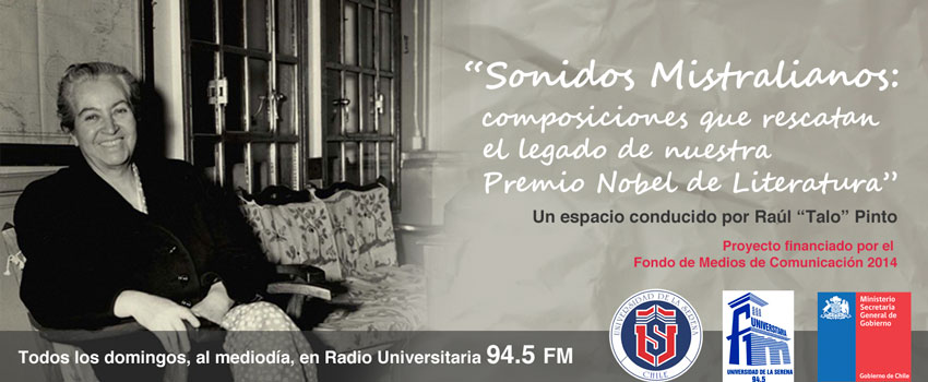 Raúl “Talo” Pinto conduce “Sonidos Mistralianos” en Universitaria FM