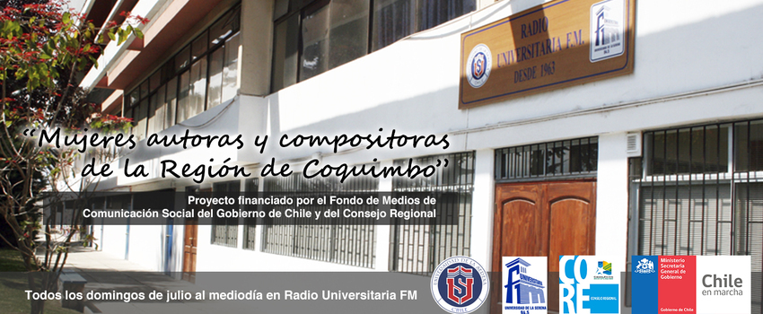 Radio Universitaria emitirá ciclo de programas dedicado a mujeres autoras y compositoras de la Región de Coquimbo